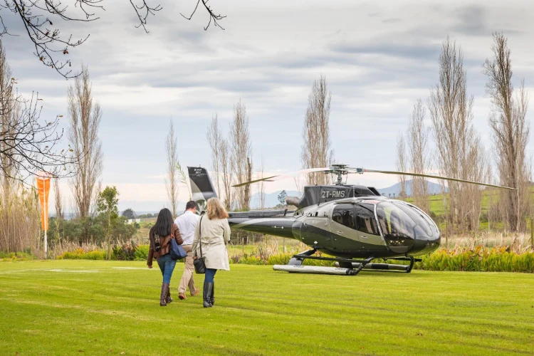 Private Helicopter Ride and Winery Tour